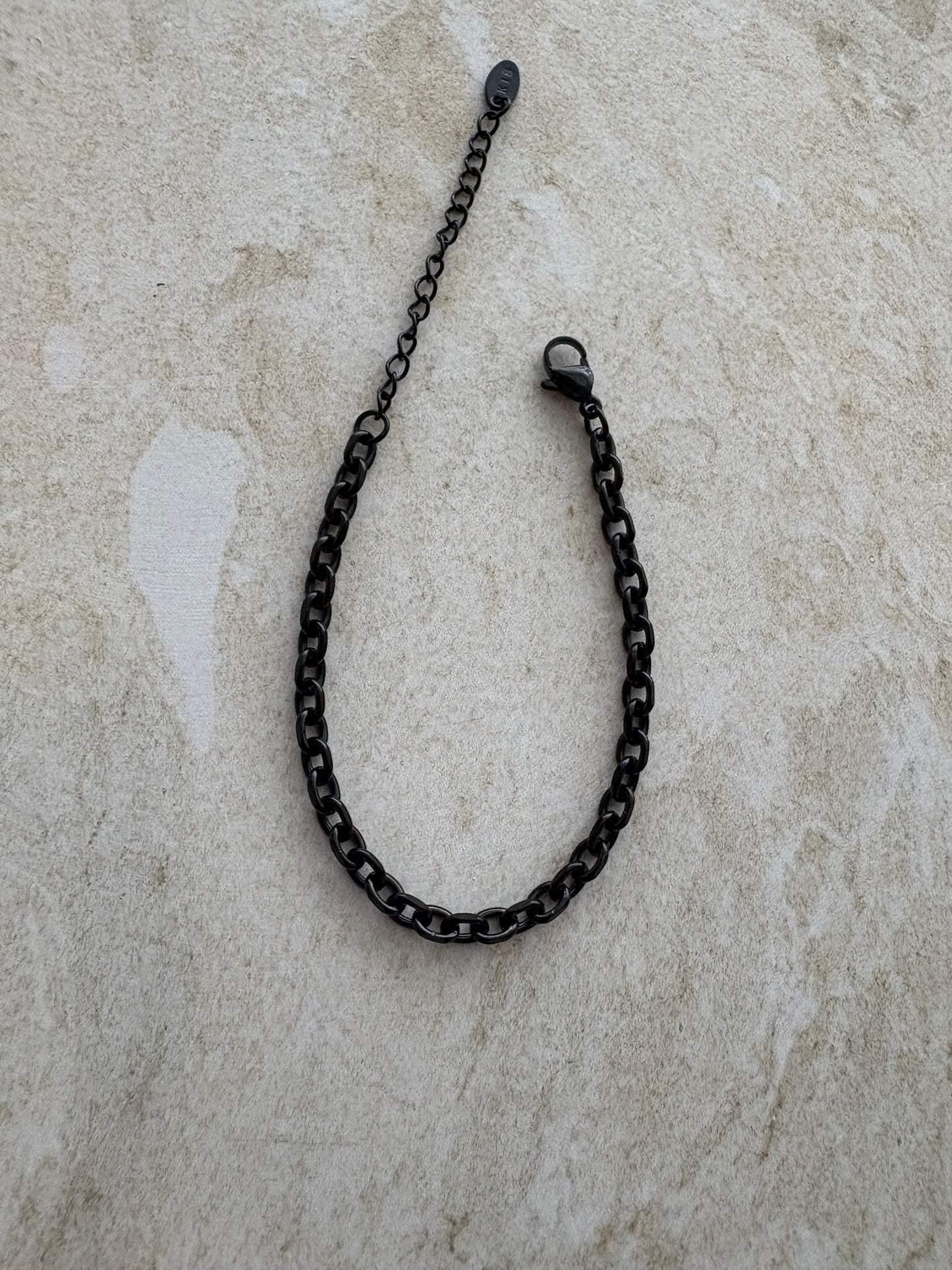 The Miles Bracelet - Black (Small)