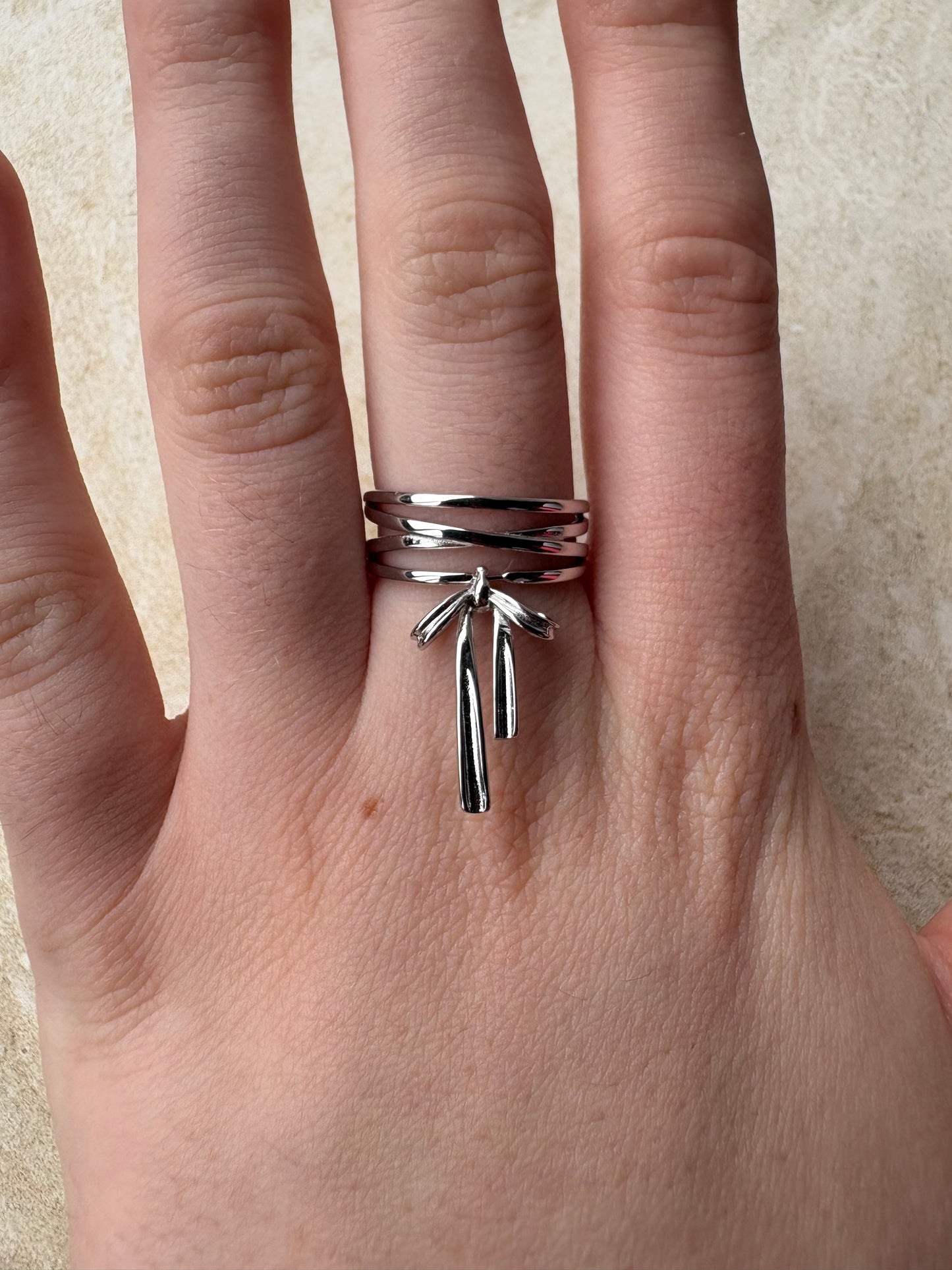 The Jade Ring - Silver