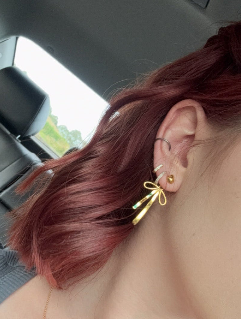 The Stella Earrings - Gold