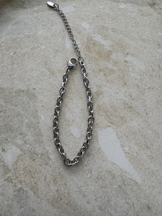 The Miles Bracelet - Silver (Small)