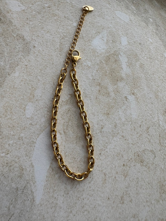 The Miles Bracelet - Gold (Small)